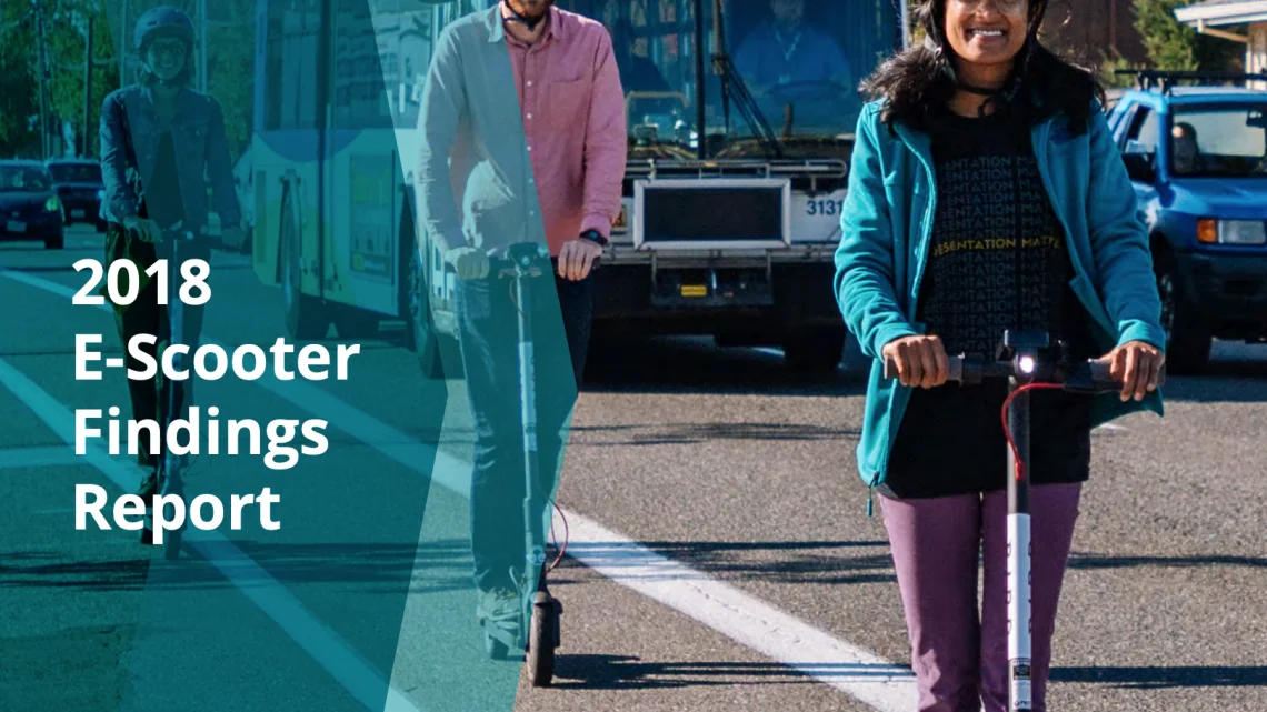 Große E Scooter Sharing Studie aus Portland zieht insgesamt positives Fazit