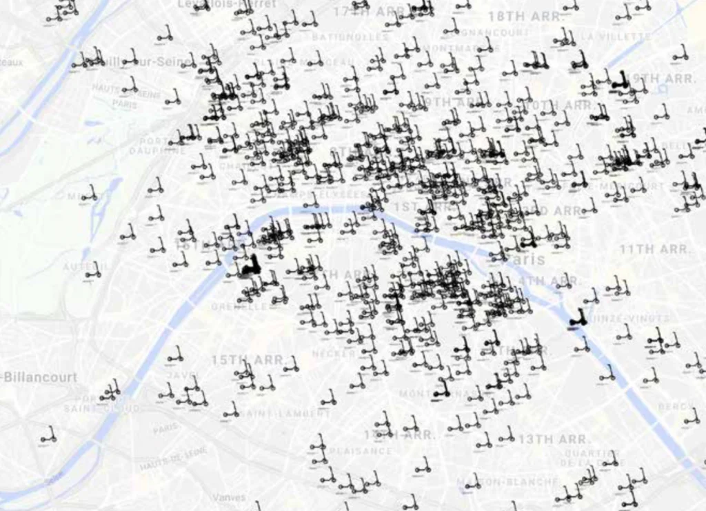 Bird Paris Studie Nutzung
