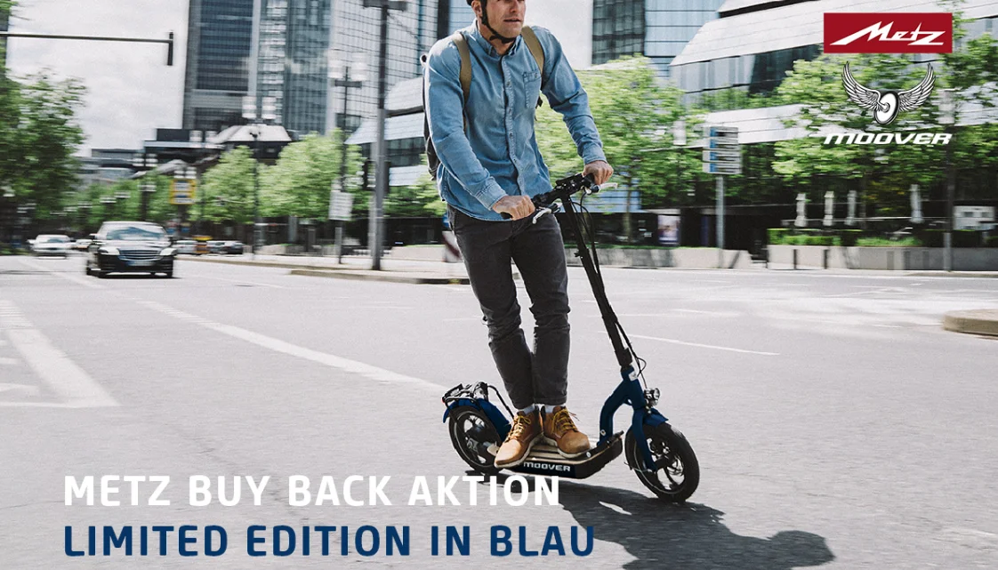 Die „Abwrackprämie“ für E-Scooter kommt: 300 Euro Nachlass für einen neuen Metz Moover