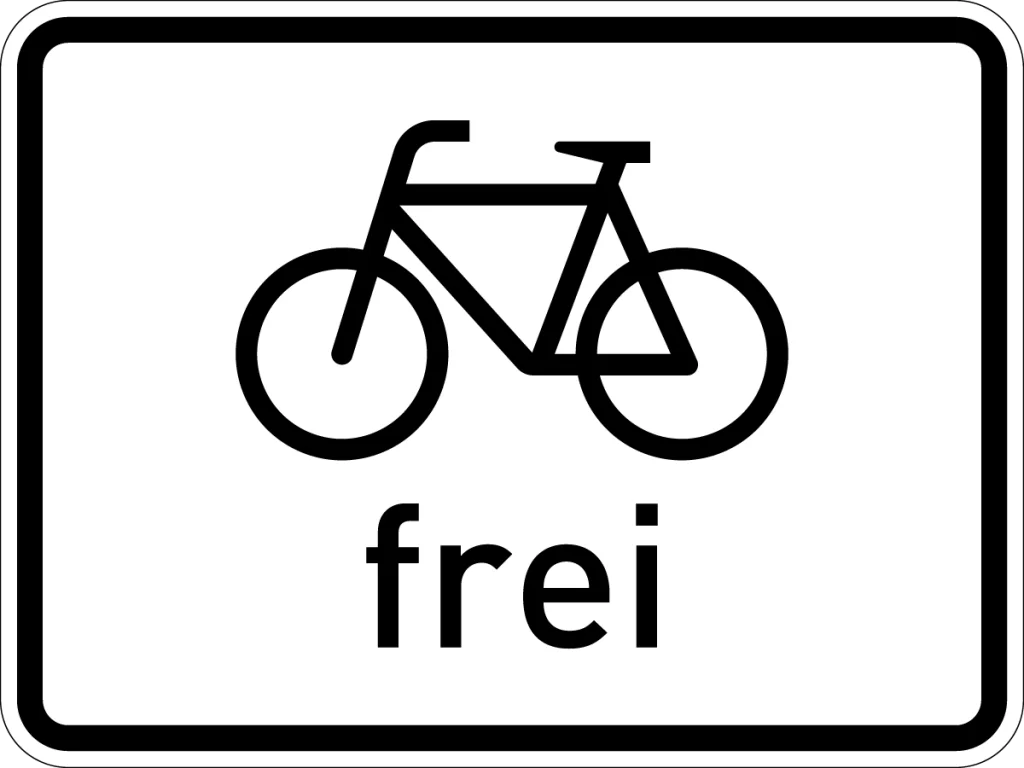 5 Radfahrer Frei