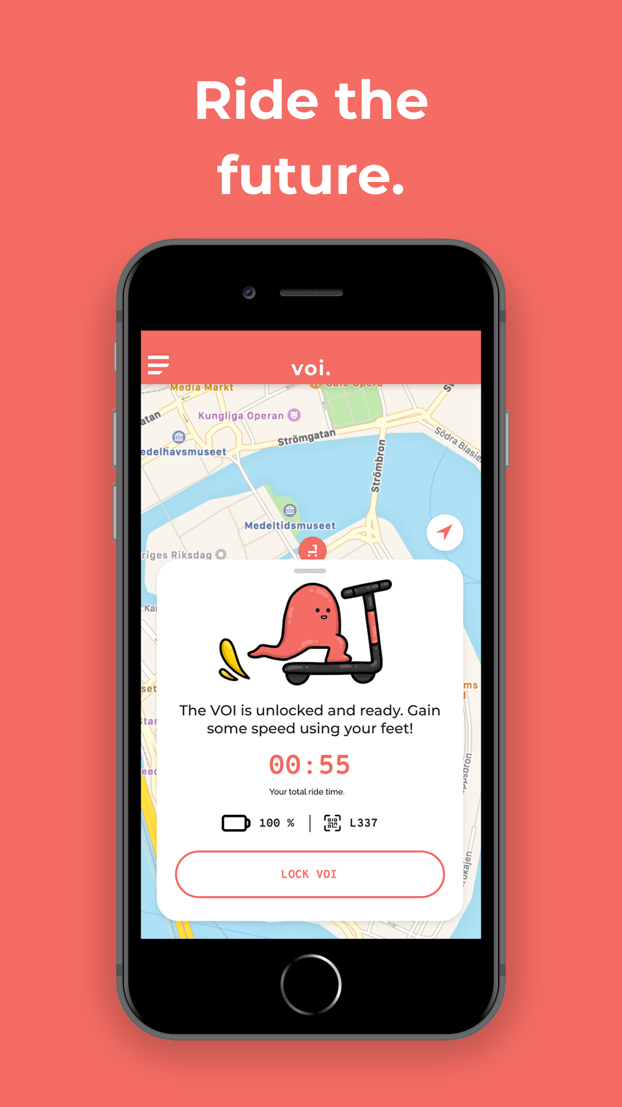 VOI - E-Scooter Sharing aus Schweden