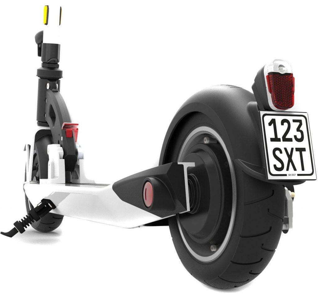 SXT Max: 3 SXT Scooter E SXT mit Buddy, Plus Light V, Straßenzulassung