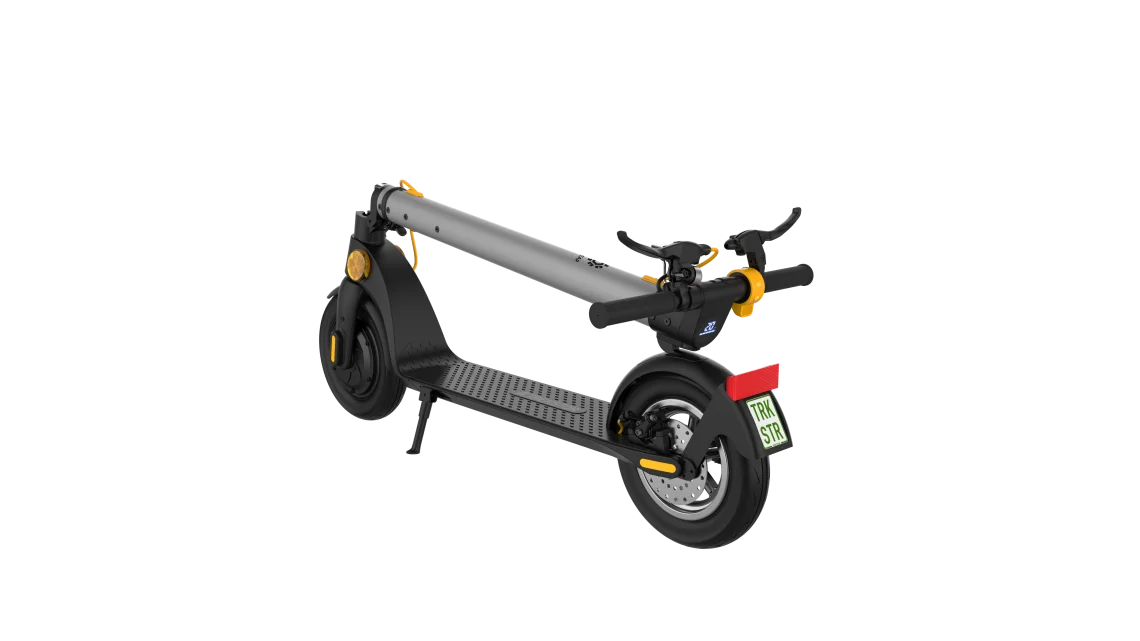 TREKSTOR EG40610: E-Scooter mit austauschbaren Akku im Detail