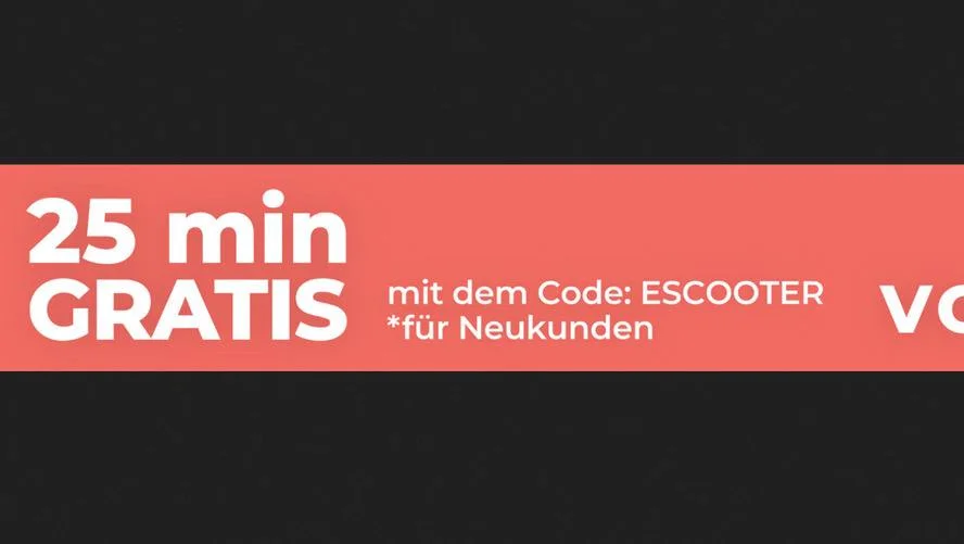 5 Euro VOI Gutschein mit der Smartphone App aktivieren