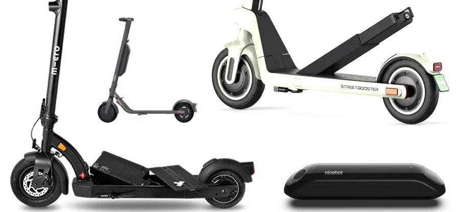 E-Scooter mit Wechselakku in der Übersicht: Pro und Contra