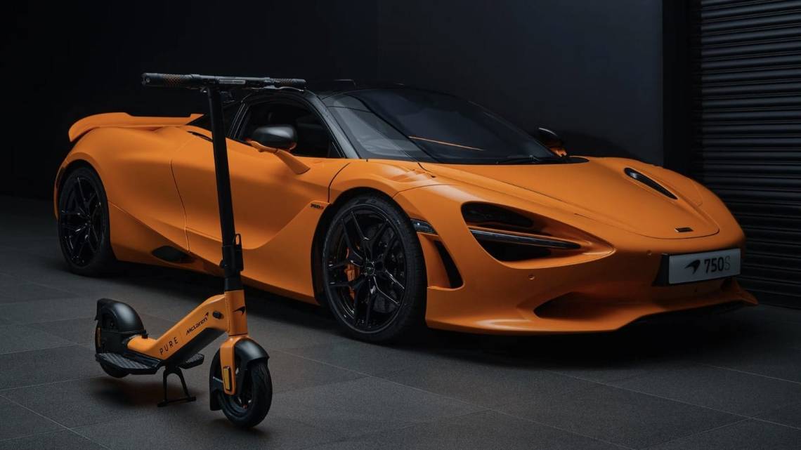 Pure Testbericht: E‑Scooter aus dem McLaren Rennsport
